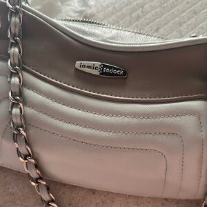 Jamie Sadock Gray Leather Women's Bag